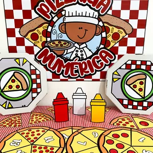 Imagem de capa para o Curso online 🍕 Super Kit Pizzaria Numérica 1️⃣ à 2️⃣0️⃣