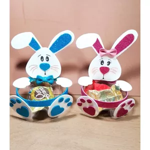 Imagem de capa para o Ebook Molde Coelhinho da Páscoa 