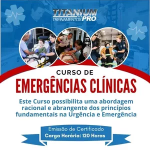 Imagem de Curso de Emergências Clínicas criado por Titanium Pro Treinamentos na hotmart