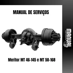 Imagem de capa para o Ebook Manual Técnico Eixo Diferencial Tandem Meritor MT 46-145 e MT 50-168