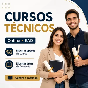Imagem do curso Cursos Técnicos Online | Matrícula em Diversas Áreas