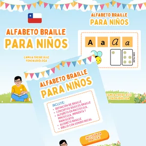 Imagen de portada para Ebook Alfabeto Braille para niños