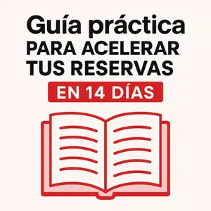 Imagen de portada para Ebook Acelera tus reservas en 14 días (Guía)