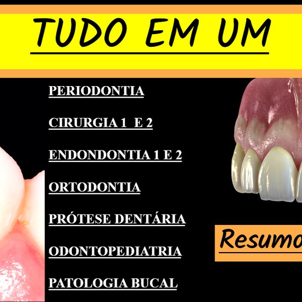 Odontologia Simples Resumo Das Disciplinas De Odonto Odontocol Learn A New Skill Ebooks Or Documents Hotmart
