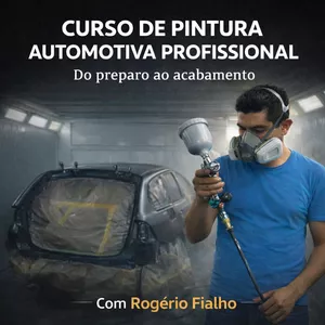 Imagem de capa para o Curso online Curso de Pintura Automotiva para Iniciantes – Aprenda a Pintar Carro do Zero