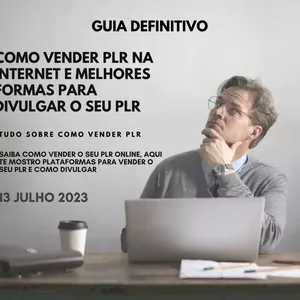 Imagem de capa para o Ebook COMO VENDER PLR NA INTERNET