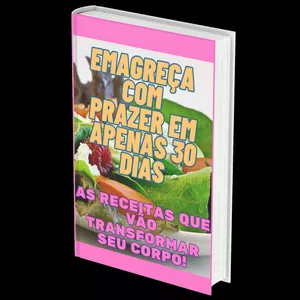 Imagem de capa para o Ebook EMAGREÇA COM PRAZER EM APENAS 30 DIAS