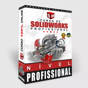 Imagem de CSP - CURSO DE SOLIDWORKS PROFISSIONAL  criado por Prof. Edu Alves na hotmart