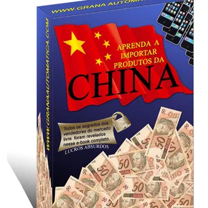 Imagem de capa para o Ebook Como Importar da China !