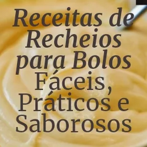 Imagem de capa para o Ebook Receitas de Recheios