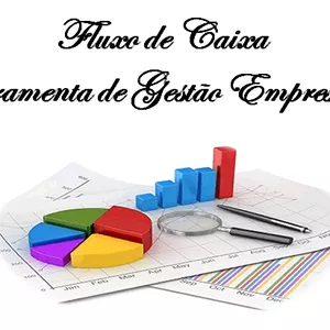 Imagem de capa para o Ebook Fluxo de Caixa:  Ferramenta de Gestão Empresarial