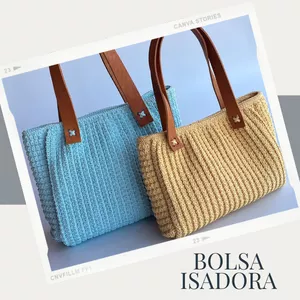 Bolsa Isadora - Curso de Crochê