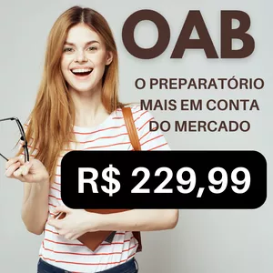 Imagem de capa para o Curso online O MELHOR PREPARATÓRIO DA OAB