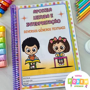 Imagem de capa para o Ebook APOSTILA DE LEITURA E INTERPRETAÇÃO- ANOS INICIAIS