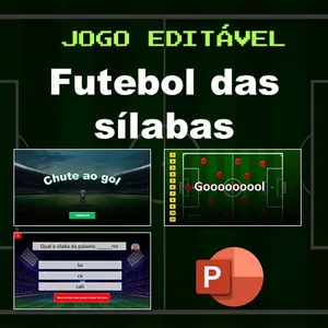 Imagem de capa para o Curso online Jogo em PowerPoint - Futebol das sílabas