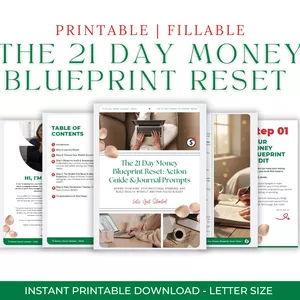 Cover image for Ebook The 21 Day Money Blueprint Reset