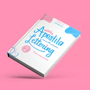 Imagem de capa para o Ebook MEU TREINO DE LETTERING 2.0