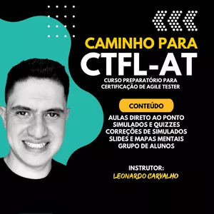 Imagem de capa para o Curso online Caminho para CTFL-AT