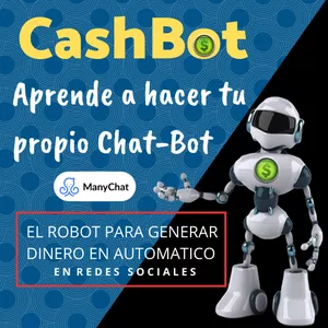 Imagen de portada para Curso online CASHBOT: Aprende a Hacer Tu Propio Chat-Bot