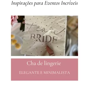 Imagem de capa para o Curso online Ebook Chá de lingerie 