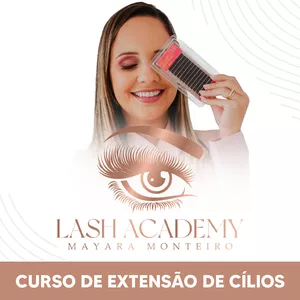 Imagem de capa para o Curso online Curso Extensão de Cílios - Lash Designers