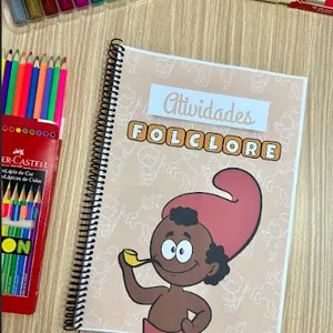 Imagem de capa para o Ebook Atividades Folclore