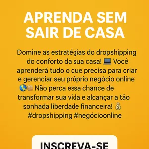 Imagem do curso 🚀 Melhor Curso de Dropshipping: Aprenda Sem Sair de Casa! 💻📦