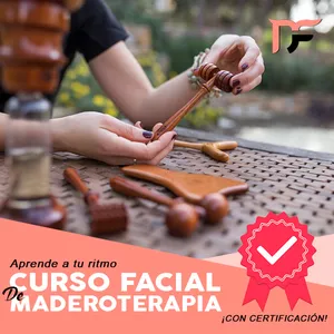 Imagen de portada para Curso online Curso de Maderoterapia Facial