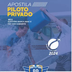 Imagem do curso Apostila Piloto Privado Avião +4600 questões banca da Anac e FGV com gabarito