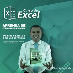 Planilha Aprenda Microsoft Excel de forma simples e rápida.