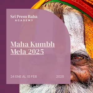 Imagen de portada para Curso online Maha Kumbh Mela 2025 con Sri Prem Baba (Enero 2025)