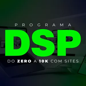 Imagem de capa para o Curso online Programa DSP - Desenvolvimento de Sites na Prática