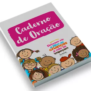 Imagem de capa para o Ebook Caderno de Oração Ministério Infantil