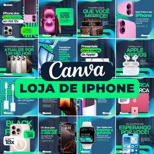 Imagem de capa para o Curso online CANVA LOJA DE IPHONE