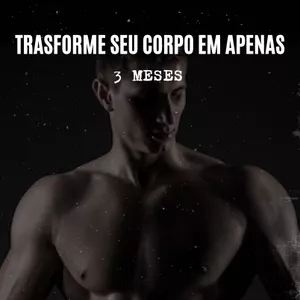 Imagem de capa para o Ebook Transforme seu corpo em 3 meses.