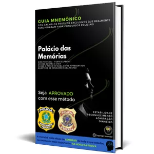 Imagem de capa para o Ebook Guia Mnemônico para Concursos Policiais