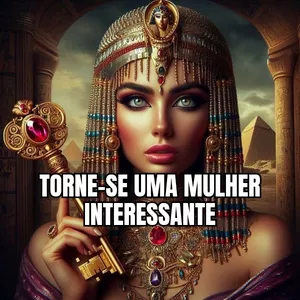 Imagem de capa para o Ebook Como se tornar uma mulher interessante. 