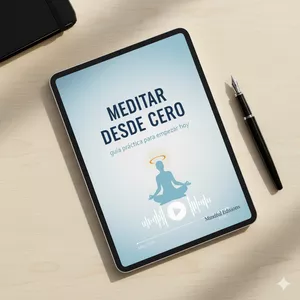 Imagen de portada para Curso online Audiolibro Meditar desde Cero - Guía Práctica para empezar hoy