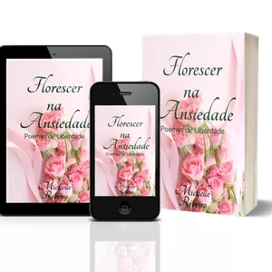 Imagem de capa para o Ebook Florescer na Ansiedade: Poemas de Liberdade