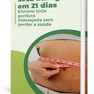 Imagem de capa para o Ebook Desafio de 21 dias para secar gordura
