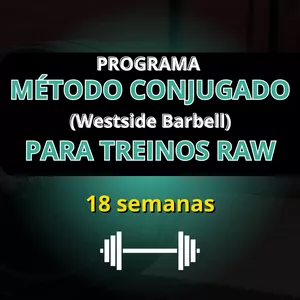 Imagem do curso PROGRAMA MÉTODO CONJUGADO PARA TREINOS RAW - 18 semanas