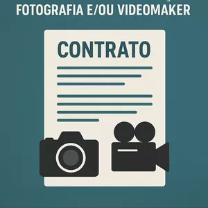 Imagem de capa para o Ebook CONTRATO BLINDADO DE PRESTAÇÃO DE SERVIÇOS - FOTOGRAFIA E/OU VIDEOMAKER