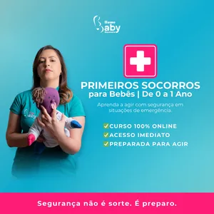Curso: Primeiros Socorros para Bebês [De 0 a 1 Ano]