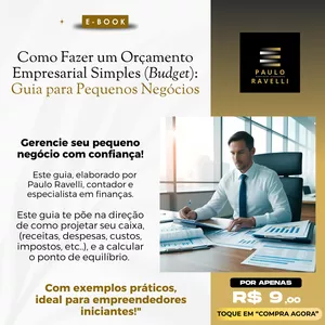 Imagem de capa para o Ebook Como Fazer um Orçamento Empresarial Simples (Budget): Guia para Pequenos Negócios