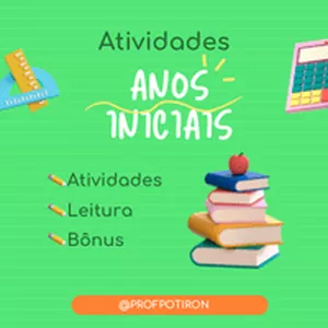 Imagem de capa para o Ebook Atividades Ensino Fundamental (1º ao 5º ano).