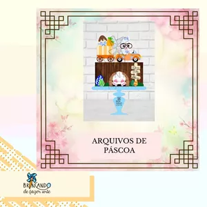 Imagem de capa para o Ebook Topo para bolo- Arquivo Digital