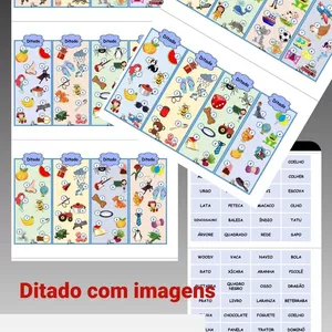 Imagem de capa para o Ebook Ditado ilustrado