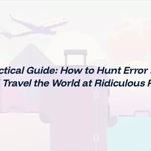 Cover image for Ebook Practical Guide How to Hunt Error Fares and Travel the World at Ridiculous Prices