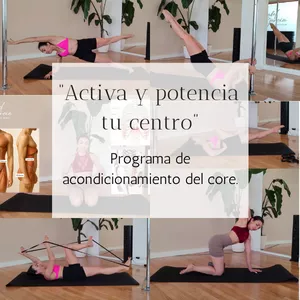 Imagen de portada para Curso online "Activa y potencia tu centro" - Programa de acondicionamiento del core
