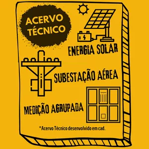 Imagem de capa para o Curso online Acervo Técnico Medição Agrupada, Energia Solar e Subestação